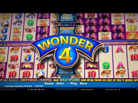 wonder 4 slot machine|wonder 4 slots videos.